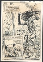 ++ GREAT JOE KUBERT SPLASH FROM FIREHAIR - 1969 Issue Showcase #86 Page 16 Comic Art