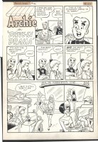 = DeCARLO LARGE 1962 ARCHIE ART - SEXY CAR-HOPS GAG