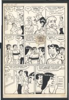 ! GORGEOUS DeCARLO 1958 ART - VERONICA + BETTY + JUGHEAD + REGGIE Issue Betty and Veronica #36 Page 2 Comic Art