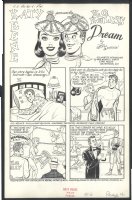 ! GREAT WOGGON KATY KEENE 4 PAGE STORY - KO THE BOXER PUNCHES KATY'S BOYFRIEND RANDY Issue Katy Keene Pin-Up Parade #6 Page 14-17 Comic Art