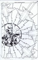 ++ DYNAMIC WARLOCK COVER BY JH WILLIAMS Issue Warlock #3 Comic Art