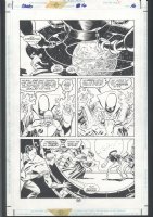 +++ REALLY GREAT MIKE ZECK CHALLENGERS OF THE UNKNOWN ART - 1998 Issue Challengers of the Unknown #16 (1998) Page 16 Comic Art