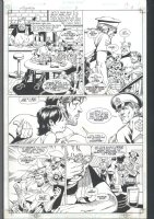 ! BEAUTIFUL RAGS MORALES HOURMAN PAGE - ISSUE 2 Issue Hourman #2 Page 9 Comic Art