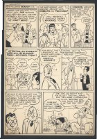 ! BEAUTIFUL LARGE ARCHIE ART WITH ALL 5 MAIN CHARACTERS - 1956 LUCEY OR FRESE? Issue Archie #79 Page 4 Comic Art
