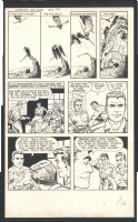 ! NICE BOB POWELL KOREAN WAR ART - 1952 LARGE ART Issue American Air Force #6 Page 13 Comic Art