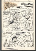 ! ARCHIE SPLASH BY VIGODA - ARCHIE AS A SUPERHERO RESCUED BY JUGHEAD Issue Reggie and Me #22 Page 8 Comic Art