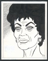 ! BETO HERNANDEZ COVER FOR LOVE & ROCKETS #43 + UNUSED PENCILED PANEL PAGE ON THE BACK Issue Love & Rockets #43 Page cover Comic Art