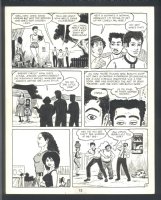 ! BETO HERNANDEZ LOVE AND ROCKETS PAGE - GUYS CHECK OUT THE GIRLS Issue Love and Rockets #? Page 12 Comic Art