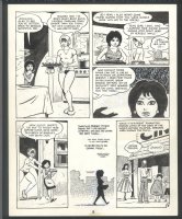 ! BETO HERNANDEZ LOVE AND ROCKETS ART - LOTS OF SEXY GIRLS Issue Love and Rockets #? Page 6 Comic Art