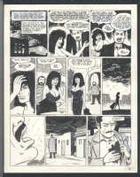 ! NICE BETO HERNANDEZ LUBA PAGE - LOVE & ROCKETS Issue Love & Rockets Comic Art