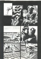 ! BEAUTIFUL KYLE HOTZ EVIL ERNIE ART  Issue Evil Ernie Destroyer #6 Page 17 Comic Art
