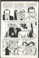 ! MIKE SEKOWSKY SILVER AGE THUNDER AGENTS ART - LARGE Issue T.h.u.n.d.e.r Agents #12 Page 45 Comic Art