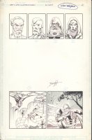  ! BREYFOGLE WHO'S WHO ART FEATURING BATMAN + ROBIN - SIGNED - MUDPACK  Issue Who's Who #2 Page 40 Comic Art