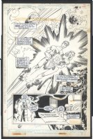  ! AWESOME FOREVER PEOPLE 3/4 SPLASH BY PARIS CULLINS - KIRBY CREATION  Issue Forever People #6 Page 10 Comic Art