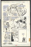 ! KIRBY'S FOREVER PEOPLE AS DRAWN BY PARIS CULLINS - NICE LARGE ART   Issue Forever People #6 Page 8 Comic Art
