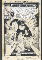 Joe Rubenstein Marc Silvestri | ++Great Marc Silvestri X-Men Cover - Havok - 1989 Issue Marvel Comics Presents #28 | Koch Comic Art