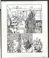  ! NICE HALF SPLASH BY SUYDAM + CEBOLLERO - UNDERGROUND ART Issue Forbidden Zone #1 Page 1 Comic Art