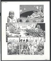  ! SUYDAM + CEBOLLERO - FUTURE TALK SHOW WITH ALIEN SEX Issue Forbidden Zone #1 Page 7 Comic Art