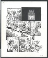   ! SUYDAM + CEBOLLERO ART - FUTURE JERRY SPRINGER-TYPE HI-JINX Issue Forbidden Zone #1 Page 8 Comic Art