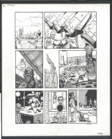 ! SUYDAM LAYOUTS AND CEBOLLERO FINISHES - CARMINA FORBIDDEN ZONE  Issue Forbidden Zone #1 Comic Art