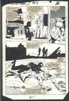 = VERY EARLY SPIDER-MAN BLACK COSTUME APPEARANCE - LaROCQUE ART Issue Marvel Team-Up #143 Comic Art