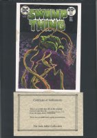 ! JACK ADLER - ORIGINAL HAND-PAINTED COLOR GUIDE FOR 1974 SWAMP THING 8 COVER Issue Swamp Thing #8 Page cover Comic Art