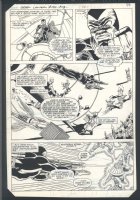 ! COOL MIKE DeCARLO GREEN LANTERN PAGE WITH SPACE CIRCUS Issue Green Lantern #155 Page 5 Comic Art