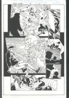 ! EXCELLENT GHOST RIDER PAGE BY JAVIER SALTARES Issue Ghost Rider #90 Page 10 Comic Art